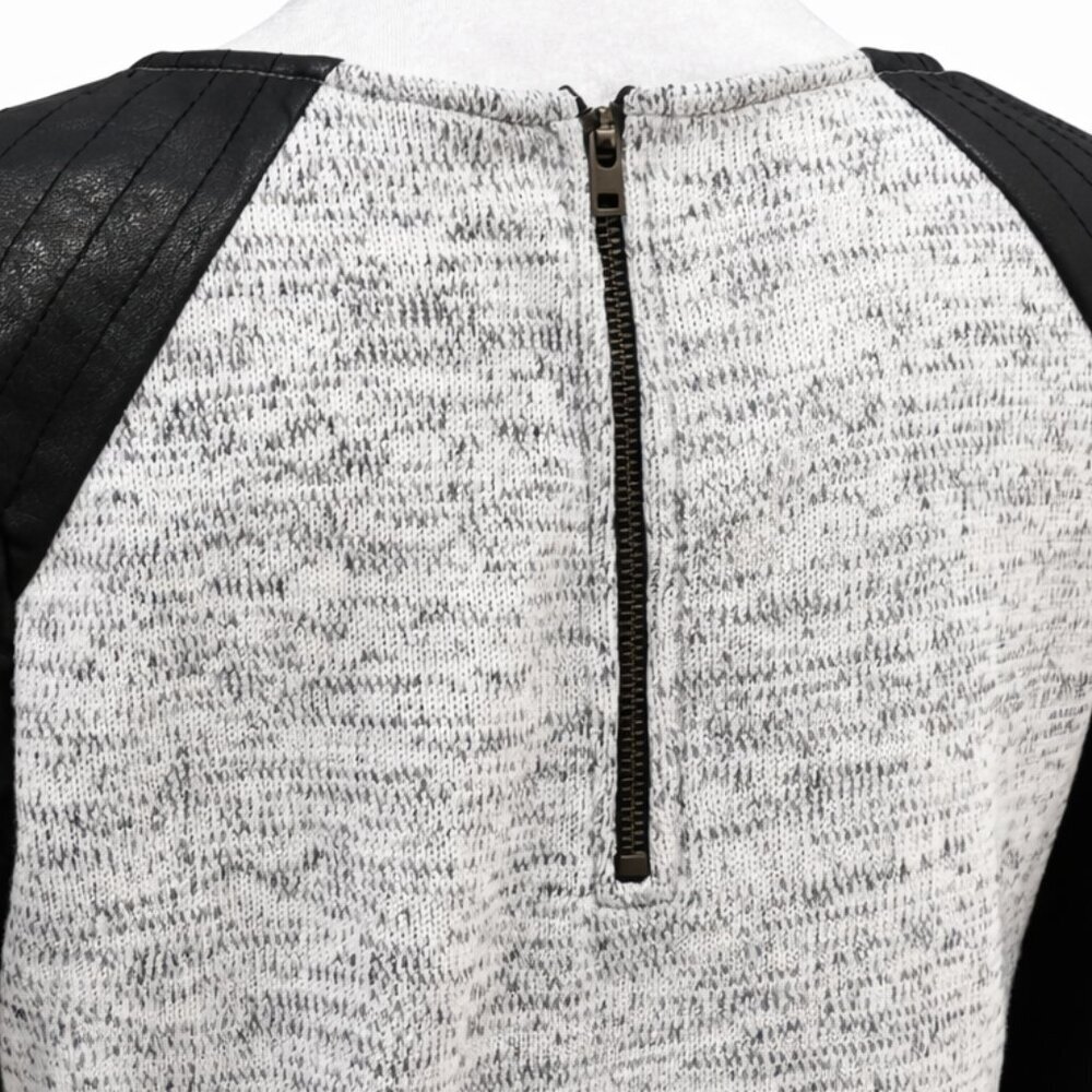 Sanctuary Sweater Dress Faux Leather Sleeves | Women’s Small - Picture 6 of 6